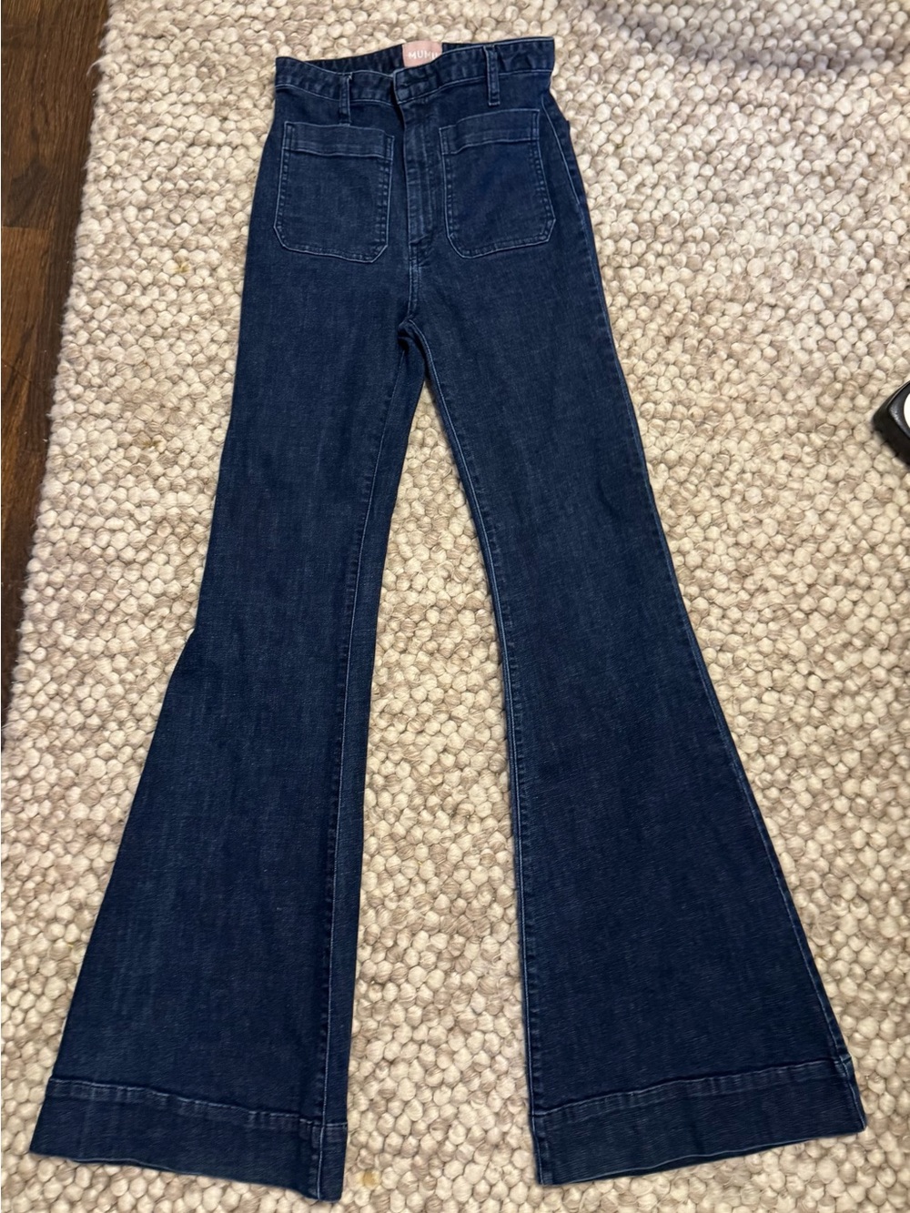 Show Me Your MuMu Dark Blue Flare Jeans